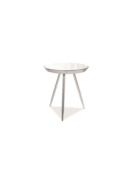 Table d'appoint - Bora - H 46 cm - Transparent