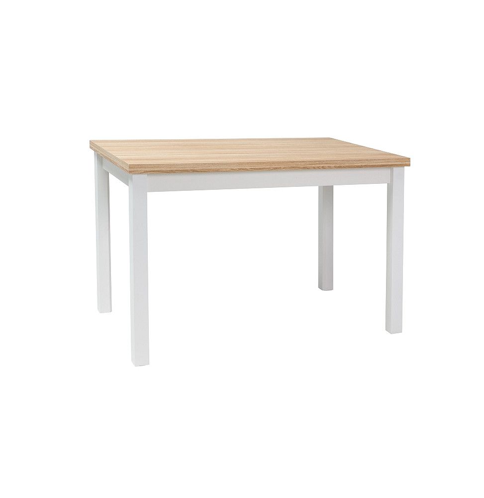 Table Adam - L 100 x l 60 x H 75 cm - Chêne