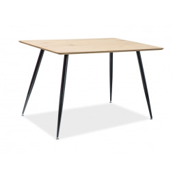 Table Remus - L 120 x l 80 x H 75 cm - Chêne