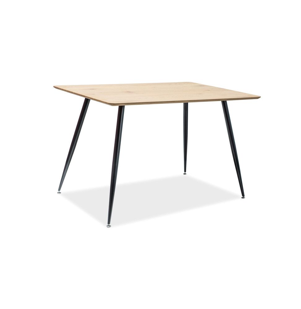 Table Remus - L 120 x l 80 x H 75 cm - Chêne