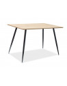 Table Remus - L 120 x l 80 x H 75 cm - Chêne