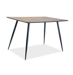 Table Remus - L 120 x l 80 x H 75 cm - Marron