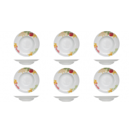 Set de 6 assiettes à pâtes...