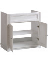 Meuble sous vasque - 80 x 45 x 79 cm - Lutecia White