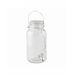 Distributeur à boisson 3,6 L - L 20,5 x l 14,8 x H 31 cm - Verre