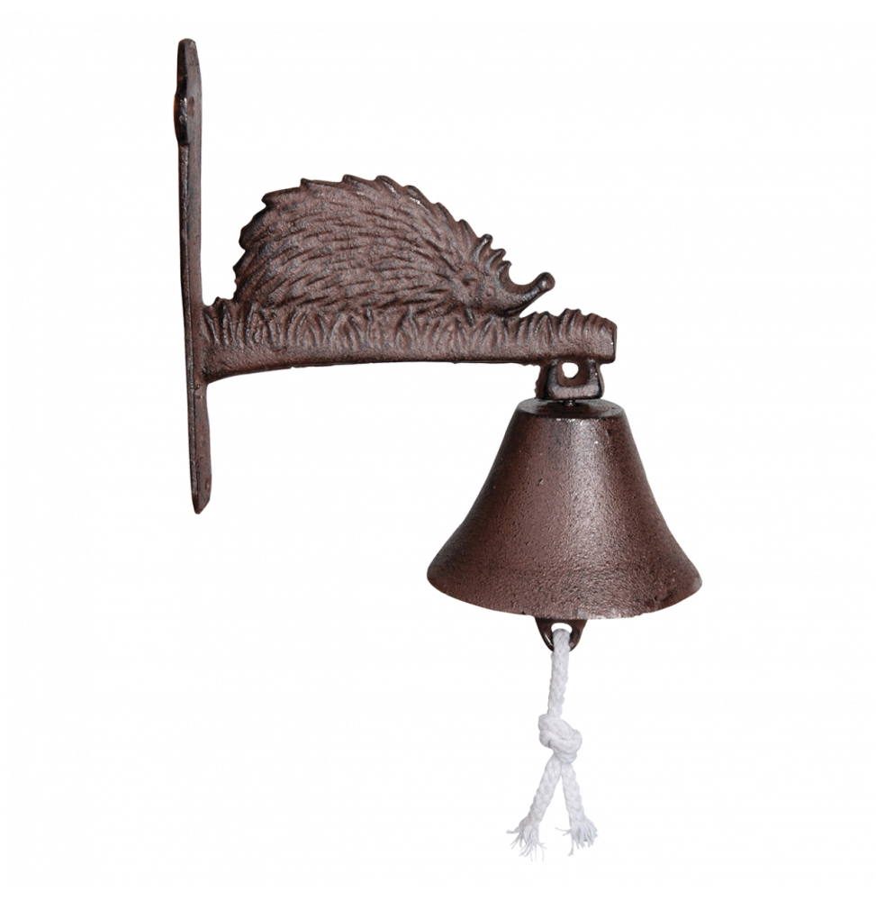Cloche d'entrée - P 10,7 x l 20,6 x H 20,7 cm - Hérisson