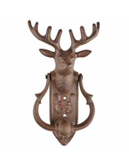 Heurtoir de porte - L 6,4 x l 13,3 x H 23,5 cm - Cerf