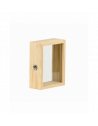 Cadre double face - L 6,7 x l 15,5 x H 19 cm - Bois de pin