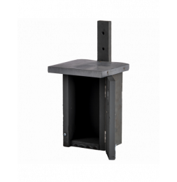 Nichoir pour roitelet - L 13,5 x l 11,4 x H 25,2 cm - Anthracite