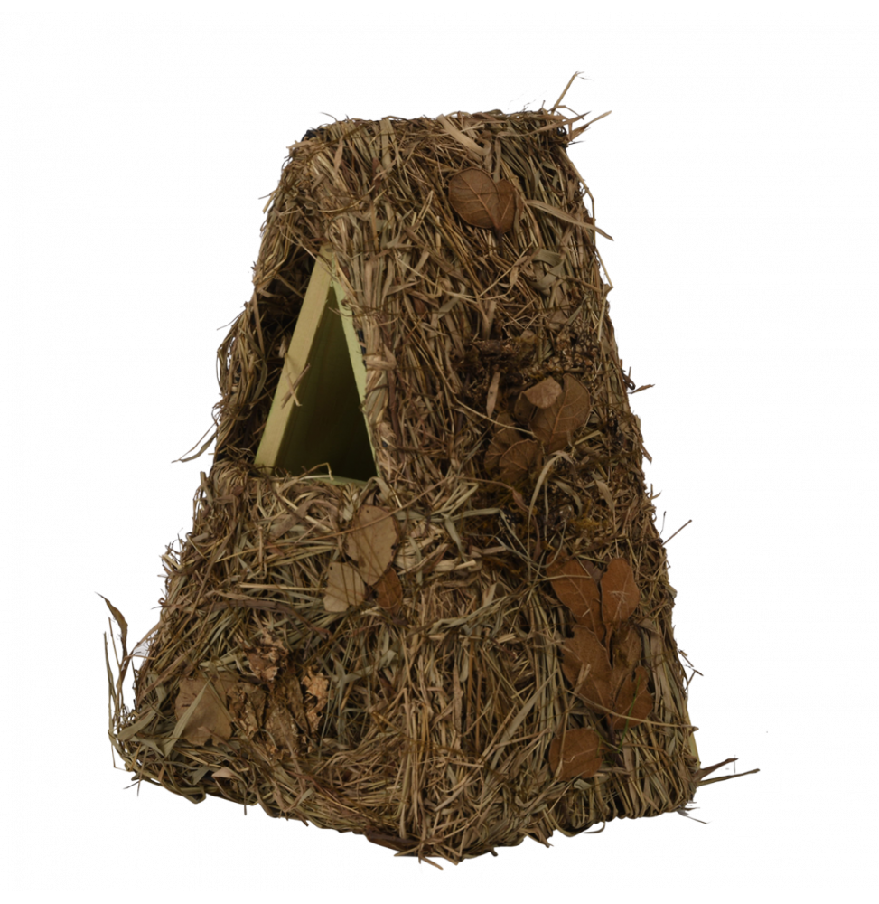 Nichoir camouflage - L 12,8 x l 16,2 x H 23,8 cm - Marron