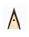 Nichoir en tente - L 16,3 x l 18,2 x H 27,5 cm - Marron