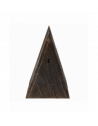 Nichoir en tente - L 16,3 x l 18,2 x H 27,5 cm - Marron