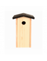 Nichoir à mésange charbonnière - L 13,7 x l 17 x H 28,3 cm - Noir