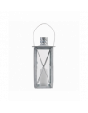 Lanterne classique - L 12 x l 12 x H 25,5 - Zinc