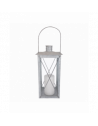 Lanterne classique - L 17,2 x l 17,2 x H 36,5 cm - Zinc