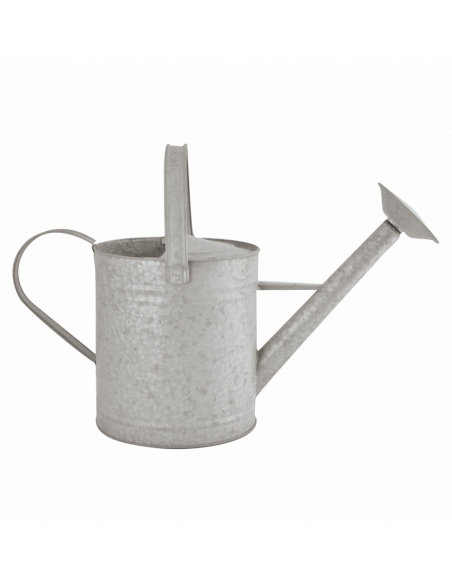 Arrosoir 8,75 L - L 24 x l 55,5 x H 30,5 cm - Zinc Patiné