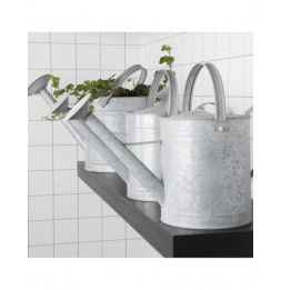 Arrosoir 8,75 L - L 24 x l 55,5 x H 30,5 cm - Zinc Patiné