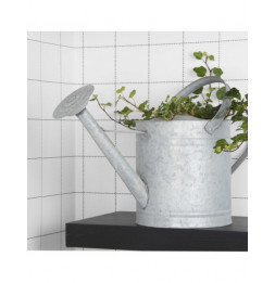 Arrosoir 8,75 L - L 24 x l 55,5 x H 30,5 cm - Zinc Patiné