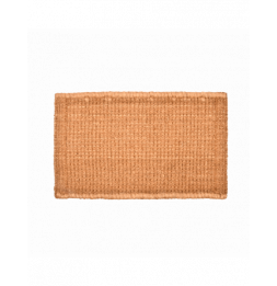 Tapis rectangulaire - L 77.5 x l 48 x H 4,2 cm - Fibres de coco