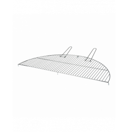 Grille pour brasero - L 42 cm x l 82,5 cm x H 2,3 cm