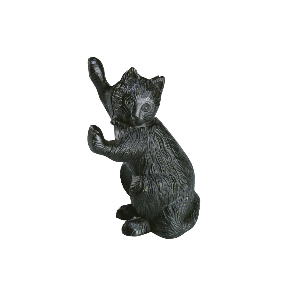 Cale-porte chat - L 9,7 cm x l 13,6 cm x H 21,5 cm