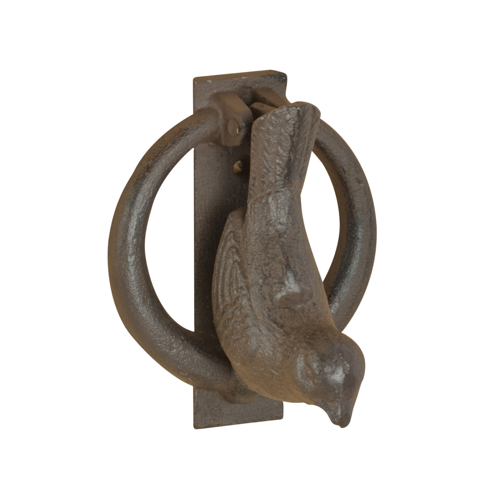 Heurtoir de porte - oiseau - L 7,5 cm x l 9 cm x H 11,4 cm