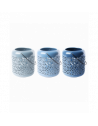Lanterne extérieure - L 11,9 x l 11,9 x H 13,5 cm - Bleu