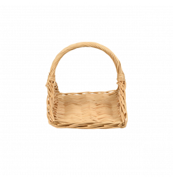 Panier de fleurs et d'herbes - L 27 cm x l 52,3 cm x H 23,5 cm