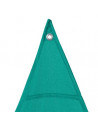 Toile solaire triangle "Anori" - 400 x 400 x 400 cm - Polyester - Vert