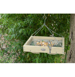 Table alimentaire à oiseaux 2 en 1 - L 27,8 cmx l 35,4 cm x H 11,2 cm