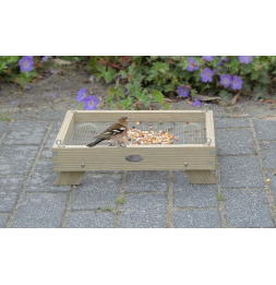 Table alimentaire à oiseaux 2 en 1 - L 27,8 cmx l 35,4 cm x H 11,2 cm