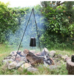 Trépied barbecue - Four Hollandais - D 5 cm x H 160 cm