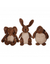 Cale-porte aspect cuir - Lapin - L 12,5 cm x l 11 cm x H 25,4 cm