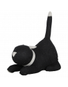 Cale-porte chat - L 14,2 cm x l 26,4 cm x H 30,5 cm - Noir