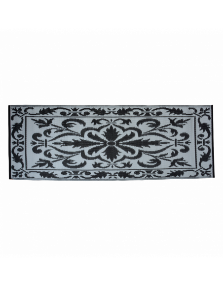 Tapis de balcon réversible - L 197,5 x l 72,4 cm - Noir