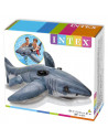 Requin blanc gonflable à chevaucher - Intex -  Piscines et jeux d'eau