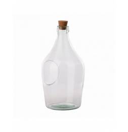 Bouteille terrarium avec ouverture - 3L