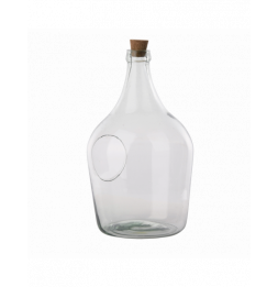 Bouteille terrarium avec ouverture - 5L