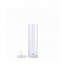 Vase pour fleur immergée avec clip - 4 L