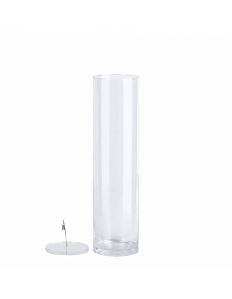 Vase pour fleur immergée avec clip - 5 L