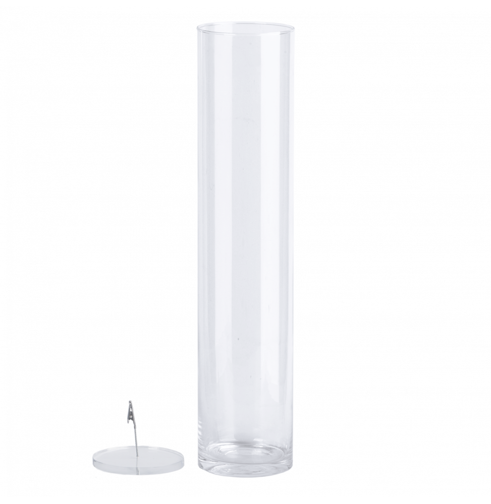 Vase pour fleur immergée avec clip - 7 L