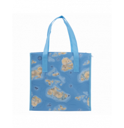 Sac de plage isotherme - L 23,5 cm x l 33 cm x H 31,3 cm - Bleu