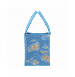 Sac de plage isotherme - L 23,5 cm x l 33 cm x H 31,3 cm - Bleu