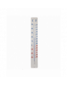 Thermomètre sur plaque en métal - l 12 cm x H 90 cm