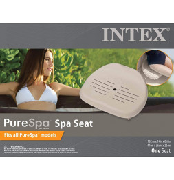 Lot de 2 sièges et 2 appuie-tête luxe - Purespa - Intex