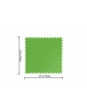 Lot de 9 tapis de protection pré formés - L 78 cm  x l 78 cm - Vert