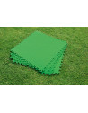 Lot de 9 tapis de protection pré formés - L 78 cm  x l 78 cm - Vert