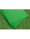 Lot de 9 tapis de protection pré formés - L 78 cm  x l 78 cm - Vert