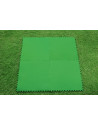 Lot de 9 tapis de protection pré formés - L 78 cm  x l 78 cm - Vert