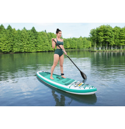 Paddle SUP gonflable - Huaka'i Tech Set Hydro-Force - L 305 cm x l 84 cm x H 12 cm